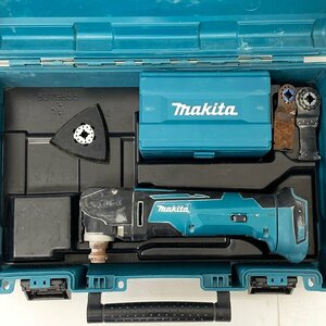 makita マキタ 充電式マルチツール TM41D 14.4v 動作品 小物入れ・ケース付き [M11417]