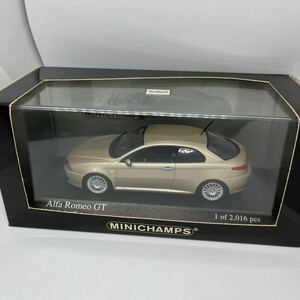 ミニチャンプス Alfa Romeo GT 1:43 champagne metallic