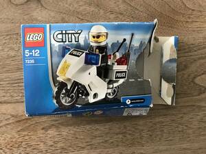 LEGO CITY レゴシティー 7235 白バイパトロール 開封品