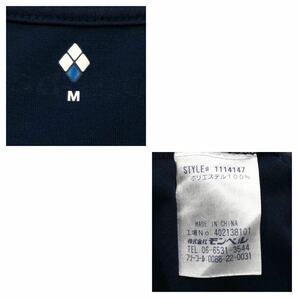mont-bell(モンベル)半袖Tシャツ プリントロゴ メンズM ネイビー系の画像2