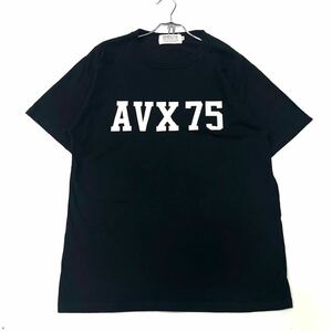 良品 AVREX/アヴィレックス 半袖Tシャツ メンズXL ブラック AVX75