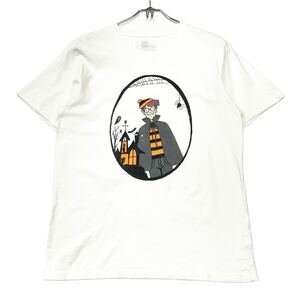 graniph/グラニフ Tシャツ ウォーリーを探せ メンズL ホワイト コットン100% Design Tshirts Store graniph