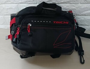 TAICHI RS Taichi waist bag shoulder bag black hip bag body bag ⑥