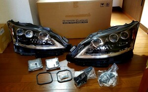  beautiful goods! 40 latter term Lexus LS 3 eye type full LED head light all part attaching p reclining less left right full set computer attaching ballast attaching domestic genuine products 