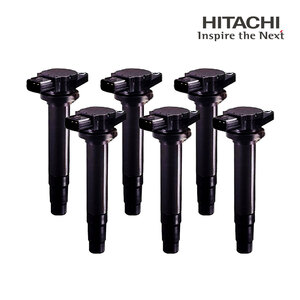 HITACHI 日立 イグニッションコイル エリシオン/エリシオンプレステージ RR5 07.01～13.10 J35A U09001-COIL 6本