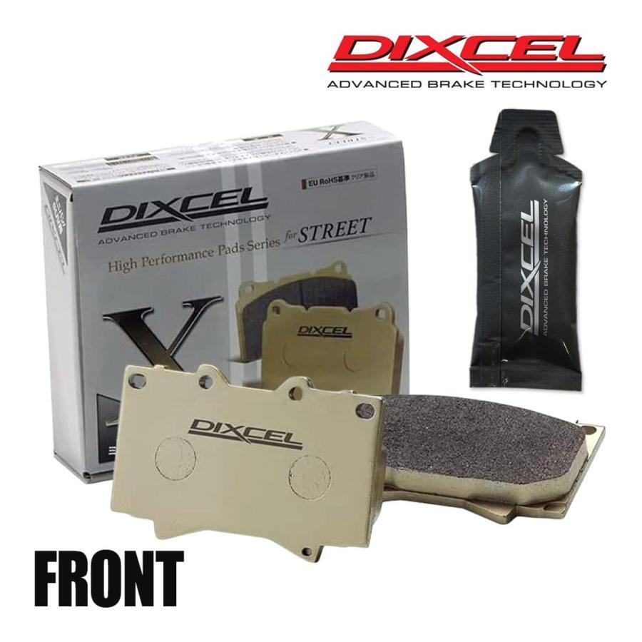 DIXCEL ディクセル ブレーキパッド Xタイプ フロント 左右 グリス付き MERCEDES BENZ W167/C167 167161/167361 1112697