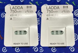 IKEA LADDA イケア ラッダ 単4 充電池 8本 新品・未開封品安心の日本製