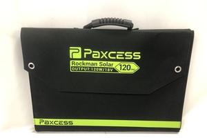 [ free shipping ] Tokyo )Paxcess Rockman Solar 120 PRO solar panel 