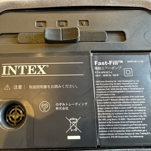 【送料無料】東京)INTEX インテックス 電動ポンプ内臓 エアーベッド ダブルサイズ AP619C1-Jの画像6