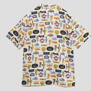 XLサイズ【新品】キングダムハーツ ワールドロゴ 半袖シャツ ミッキーマウス graniph ディズニー Disney スクエニ Ｔシャツの画像2