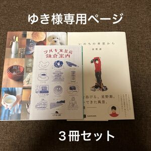 ☆ゆき様専用3冊セット☆これだけで、幸せ　小川糸の少なく暮らす２９カ条 小川糸／著&ツバキ文具店の鎌倉案内小川糸&いのちの車窓から