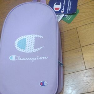 Champion チャンピオン ACE製品 スポーツシューズバッグ パープル 