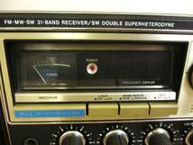 ラジオ　National　31-BAND　RECEIVER　RF-B30　ナショナル　稼働品　昭和家電　レトロ_画像5