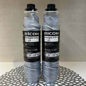 C4417★未使用★RICOH 純正品 imagioトナー タイプ27★2本セット