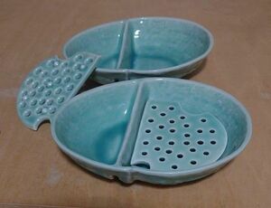水切り皿 仕切り皿　2個セット 