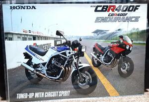 ホンダCBR400F/CBR400F ENDURANCE NC17★カタログ ★全国送料185円 消費税不要 