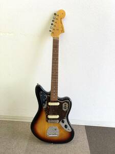 【12579】Fender Japanフェンダー エレキギター JAGUAR ジャガー contoun body 音出し確認済み