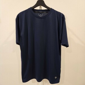 【送料無料】F.C.Real Bristol エフシーレアルブリストル 半袖Tシャツ Lサイズ ネイビー 紺色