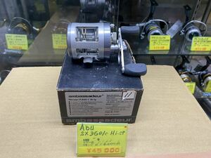 14【新品未使用品】AbuGarcia ambassadeur Morrum SX3601 C Hi-Sp/釣り/海釣り/バス釣り/リール/ベイトリール/新品/希少/箱付き