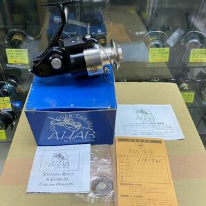 18【新品未使用品】AHAB by FIN-NOR 12 SPINNING REEL /Mega Drag/フィンノール/釣り/海釣り/リール/スピニングリール/新品/希少/箱付きの画像5