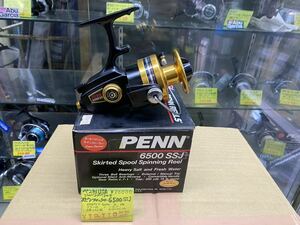 27【新品未使用品】PENN ペン スピンフィッシャー 6500 SSJ /ベアリング入りラインローラー/釣り具/リール/スピニングリール/海釣り