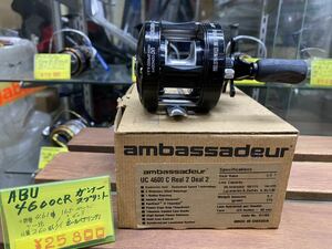 33【新品未使用品】AbuGarcia ambassadeur UC 4600 C Real 2 Deal 2 /AbuGarcia/釣り/海釣り/バス釣り/リール/ベイトリール/新品/希少