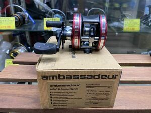 37【新品未使用品】AbuGarcia ambassadeur 4600C R.Gunnar Sprint /AbuGarcia/釣り/海釣り/バス釣り/リール/ベイトリール/新品/希少/箱付き