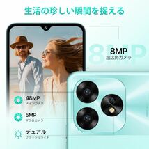 Android13 スマホ SIMフリー アンドロイド スマホ 16GB RAM+128GB ROM 1TB TF拡張 スマートフォン本体 8コア_画像4