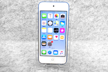 【中古】Apple iPod touch 第6世代 16GB ブルー 青 MKH22J/A A1574 オーディオプレイヤー(NKA214-2)_画像1
