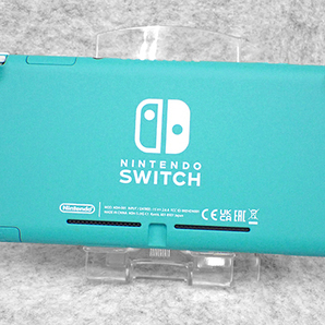 ☆【中古 良品】Nintendo Switch Lite ターコイズ HDH-S-BAZAA 任天堂 ニンテンドー スイッチ ライト ACアダプタ・フィルム付き(PZ80-16)の画像3