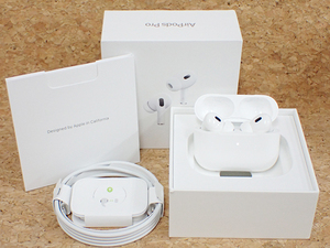 【中古 良品】Apple 純正 AirPods Pro 第2世代 MQD83J/A 本体 付属完品(PBA819-10)