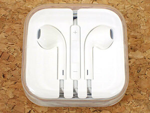 【新品 未使用】Apple 純正 EarPods マイク付き イヤホン iPhone 付属品 有線《全国一律送料370円》(PCYT25-9)