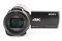  ★美品★ SONY Handycam FDR-AX45 black ソニー ハンディカム ＃2448_画像3