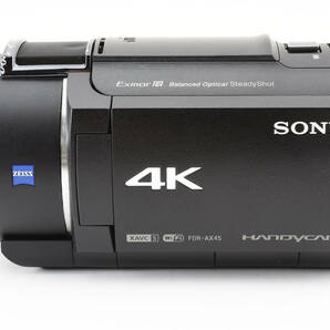  ★美品★ SONY Handycam FDR-AX45 black ソニー ハンディカム ＃2448の画像7
