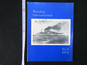 軍艦 洋雑誌(7【WARSHIP INTERNATIONAL◆No.2】1972年 世界の軍艦 外国 各国　　　　　　　検)海軍戦艦空母駆逐艦潜水艦図面写真