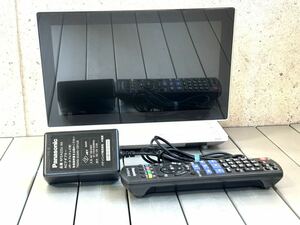 rrkk2617 動作品 Panasonic DMP-HV200 パナソニック ポータブルテレビ VIERA ビエラ 10インチリモコン アダプター付き