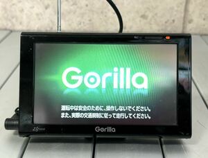 rrkk2650 動作品 ポータブルナビ SANYO GORILLA NV-SB570DT サンヨー カーナビ 10年製 現状品