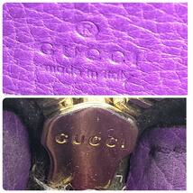 美品/入手困難● GUCCI グッチ メンズ レディース 長財布 ラウンドファスナー パイソン 蛇革 レザー ソーホー インターロッキング タッセル_画像10