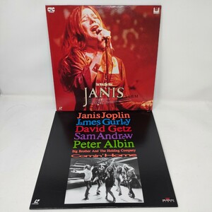 LD・レーザーディスク　ジャニス・ジョプリン 2枚セット　comin' home 　/　JANIS A FILM JANIS JOPLIN 再生確認済み　即決　送料込み