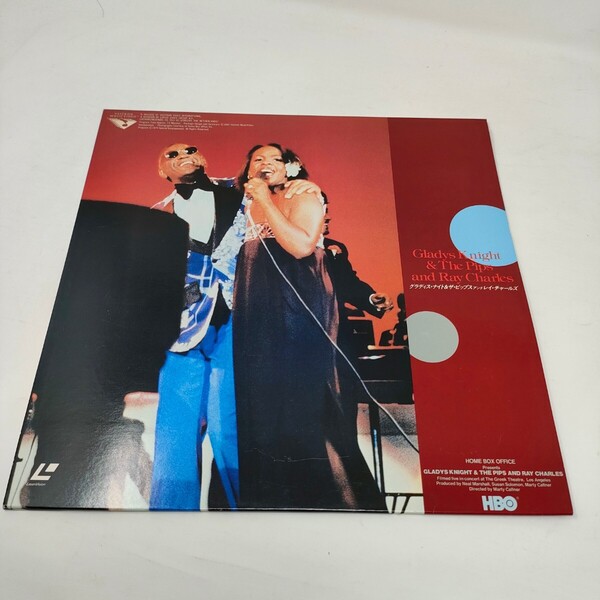 LD グラディス・ナイト & ザ・ピップス アンド レイ・チャールズ レーザーディスク Ray Charles 再生確認済み 即決 送料込み