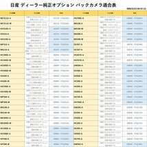 スズキ パレット H21.10 ～ H25.2 MK21 用 バックカメラ 変換 アダプター RCA004H 同機能 市販 社外 ナビ 取付 配線 接続 コード_画像6