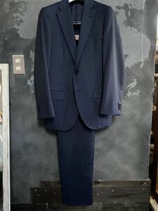 TOMORROWLAND Tomorrowland COLOMBO cologne bo beautiful goods mo hair unlined in the back stripe jacket setup suit men's navy navy blue 46