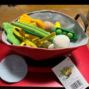 おままごと ファーニス 知育玩具 中華鍋 野菜炒め FURNIS 布おもちゃ