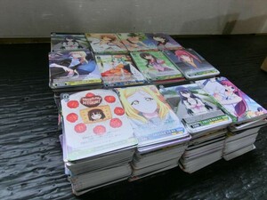 T【O3-63】【60サイズ】▲未検品/ヴァイスシュヴァルツ 大量まとめてセット/ジャンル混在/物語シリーズ/冴えカノ/バンドリ 他