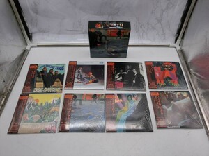 T【3の-50】【60サイズ】▲CD モーガン・スタジオ・コレクション 紙ジャケCD 8タイトル/収納ボックス/※一部未開封