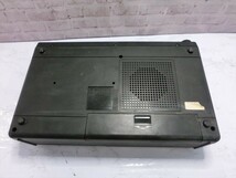 T【3ね-34】【100サイズ】TOSHIBA 東芝/ステレオラジオカセットデッキ RT-8400S/通電可/ジャンク/※傷・錆・汚れ有_画像3