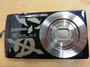 T【ハ4-97】【60サイズ】▲鋼の錬金術師×カシオ EXILIM/コンパクトデジタルカメラ EX-S200BE/簡易動作確認済/※傷・外箱傷み有