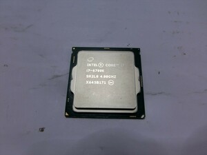 T【3ひ-28】【送料無料】インテル CPU Core i7-6700K/X645B171/ジャンク/※折れあり