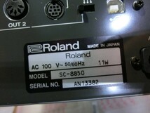 T【フ4-19】【100サイズ】Roland ローランド ミュージ郎 SC-8850 Win DTM-MR885W/音源モジュール/※商品説明必読_画像6