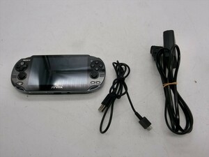 T【3は-91】【60サイズ】▲PS VITA PCH-1000 ブラック/ゲーム機本体/ソフト付き/動作不良 ジャンク/※傷有